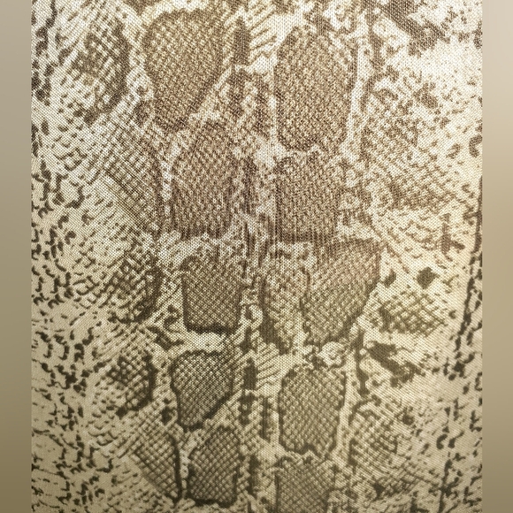 Obstene Snakeprint Shirt Dress Mini L - Picture 9 of 10